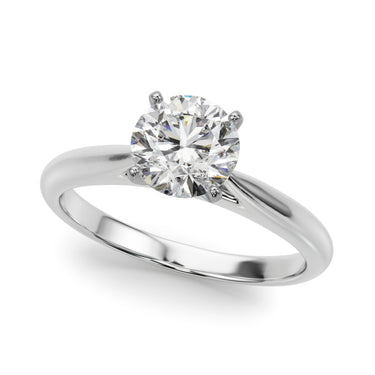 Solitaire Engagement Ring – Radiant Lab Diamond Engagement Ring in 18K Gold | Just Brilliant