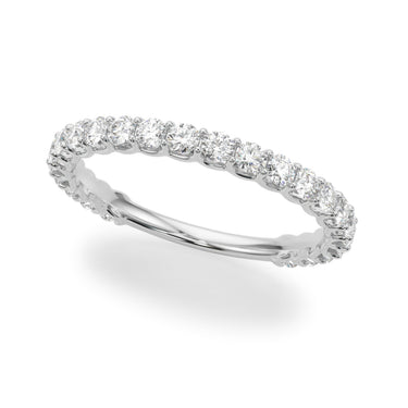 Wedding Band – Radiant Lab Diamond Wedding Band in 18K Gold | Just Brilliant