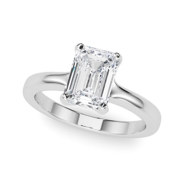 Solitaire Emerald Cut – Emerald Cut Emerald & Lab Diamond Jewelry in 18K Gold | Just Brilliant
