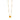 Golden Halo Pendant by Just Brilliant – 8.5ct fancy yellow lab diamond pendant in 18K yellow gold
