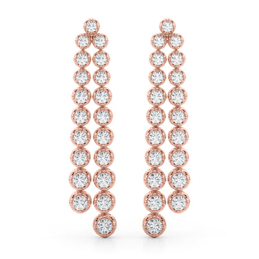 41114-2.25 Earrings – Lab Diamond Earrings in 18K Gold | Just Brilliant – view 11