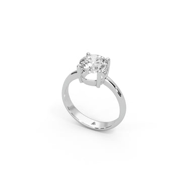 Solitaire Engagement Ring by Just Brilliant – 1.5ct lab-grown diamond ring in 18K white gold