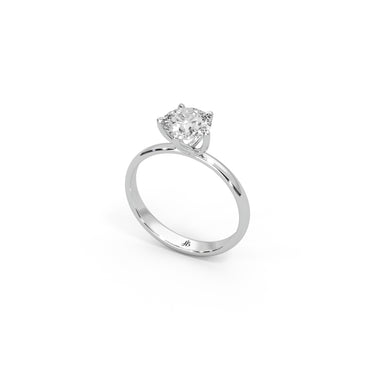 Solitaire Engagement Ring by Just Brilliant – 1ct lab-grown diamond ring in 18K white gold