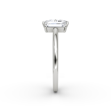 Just Brilliant Duo Cuff — 18K White Gold, side