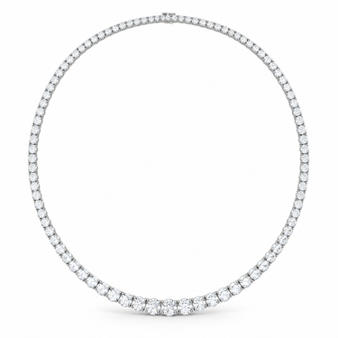 Lumière Diamond Necklace by Just Brilliant — front