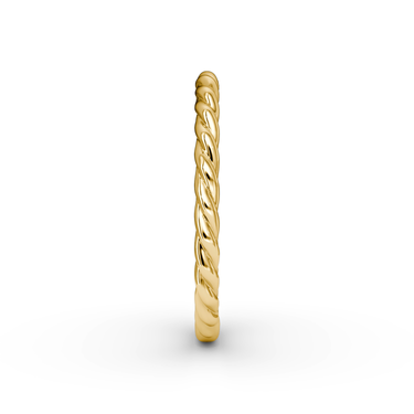 Just Brilliant Rope Band 18K Yellow Gold side