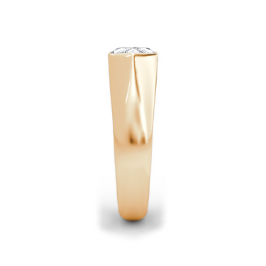 Just Brilliant Statement Signet Ring — Marquise — 18K Rose Gold — side view