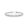 Harmonia Bracelet by Just Brilliant – radiant lab-grown diamond bracelet in 18K gold