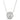 Round Halo Pendant – Radiant Lab Diamond Pendant in 18K Gold | Just Brilliant
