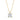 Four Prong Solitaire Diamond Pendant – Lab Diamond Pendant in 18K Gold | Just Brilliant – lifestyle view
