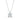Four Prong Solitaire Diamond Pendant – Radiant Lab Diamond Pendant in 18K Gold | Just Brilliant