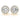 Round Halo Studs – Round Lab Diamond Stud Earrings in 18K Gold | Just Brilliant – lifestyle view