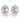 Oval Halo Studs – Oval Lab Diamond Stud Earrings in 18K Gold | Just Brilliant – side view