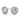Round Martini Halo Studs – Round Lab Diamond Stud Earrings in 18K Gold | Just Brilliant – side view