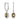 Earrings Halo – Lab Diamond Earrings in 18K Gold | Just Brilliant – side view
