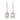 Emerald Cut Halo Drop Earrings – Emerald Cut Emerald Drop Earrings in 18K Gold | Just Brilliant – side view