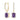 Emerald Cut Halo Drop Earrings – Emerald Cut Emerald Drop Earrings in 18K Gold | Just Brilliant – view 14