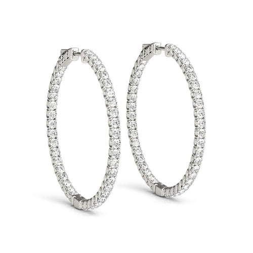 Inside-Out Value Lock Hoop Earrings