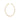 Oval Shaped Inside-Out Hoop Earrings – Oval Lab Diamond Hoop Earrings in 18K Gold | Just Brilliant – angle view