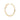 Oval Shaped Inside-Out Hoop Earrings – Oval Lab Diamond Hoop Earrings in 18K Gold | Just Brilliant – angle view