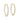 Inside-Outside Oval Trellis Vault Lock Hoop Earrings – Oval Lab Diamond Hoop Earrings in 18K Gold | Just Brilliant – side ...
