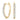 Shared-Prong Hoop Earrings – Lab Diamond Hoop Earrings in 18K Gold | Just Brilliant – view 8