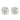 Floral Halo Studs Earrings – Lab Diamond Stud Earrings in 18K Gold | Just Brilliant – angle view