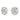Floral Halo Studs Earrings – Lab Diamond Stud Earrings in 18K Gold | Just Brilliant – close-up view
