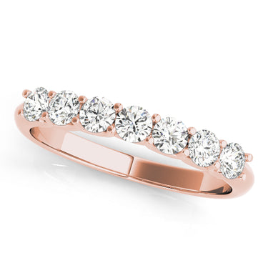 Prong Set Wedding Band – Lab Diamond Wedding Band in 18K Gold | Just Brilliant – view 9