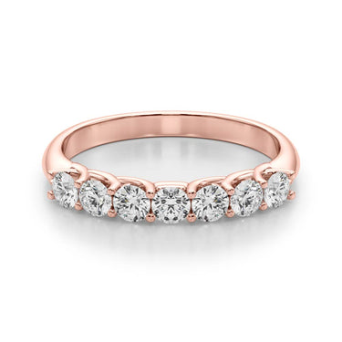Prong Set Wedding Band – Lab Diamond Wedding Band in 18K Gold | Just Brilliant – view 11