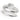 Graduating Trellis Round Engagement Ring – Round Lab Diamond Engagement Ring in 18K Gold | Just Brilliant – close-up view