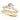 Vintage Solitaire Round Engagement Rings – Round Lab Diamond Engagement Ring in 18K Gold | Just Brilliant – angle view