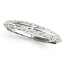 Accented Knife Edge Wedding Band – Radiant Lab Diamond Wedding Band in 18K Gold | Just Brilliant