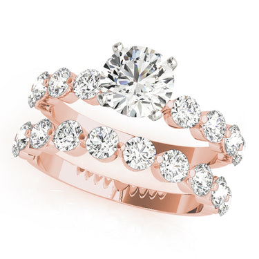 Single Row Prong Engagement Ring – Lab Diamond Engagement Ring in 18K Gold | Just Brilliant – view 9