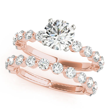 Single Shared Prong Engagement Ring – Lab Diamond Engagement Ring in 18K Gold | Just Brilliant – view 11