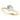 Braided Shank Round Cut Engagement Ring – Round Lab Diamond Engagement Ring in 18K Gold | Just Brilliant – angle view