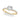 Single Row Shared Prong Trellis Engagement Ring – Lab Diamond Engagement Ring in 18K Gold | Just Brilliant – side view