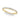 3/4 Eternity Wedding Band – Lab Diamond Eternity Band in 18K Gold | Just Brilliant – close-up view