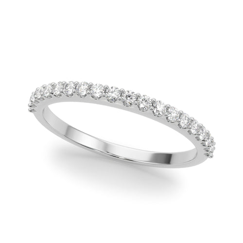 Prong Set Wedding Band