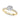 Single Row Engagement Ring – Lab Diamond Engagement Ring in 18K Gold | Just Brilliant – side view