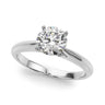 Solitaire Engagement Ring – Radiant Lab Diamond Engagement Ring in 18K Gold | Just Brilliant