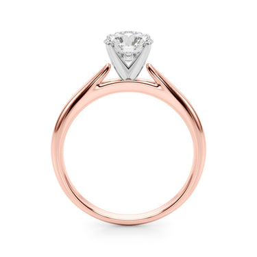 Solitaire Engagement Ring – Lab Diamond Engagement Ring in 18K Gold | Just Brilliant – view 10