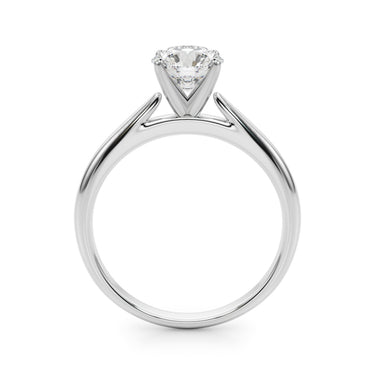 Solitaire Engagement Ring – Lab Diamond Engagement Ring in 18K Gold | Just Brilliant – detail view