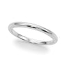 Gold Wedding Bands – Radiant Lab Diamond Wedding Band in 18K Gold | Just Brilliant