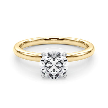Solitaire Engagement Ring – Lab Diamond Engagement Ring in 18K Gold | Just Brilliant – view 7