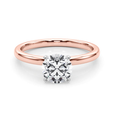 Solitaire Engagement Ring – Lab Diamond Engagement Ring in 18K Gold | Just Brilliant – view 11