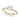 Cu Single Row Shared Prong Engagement Ring – Lab Diamond Ring in 18K Gold | Just Brilliant – side view