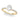 Oval Single Row Shared Prong Engagement Ring – Oval Lab Diamond Ring in 18K Gold | Just Brilliant – side view