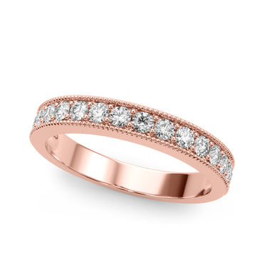 Wedding Band 11/2Tw – Lab Diamond Wedding Band in 18K Gold | Just Brilliant – side view