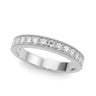 Wedding Band 11/2Tw – Radiant Lab Diamond Wedding Band in 18K Gold | Just Brilliant